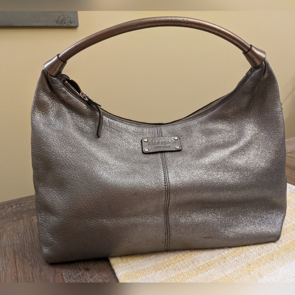 Kate Spade Metallic Hobo Bag